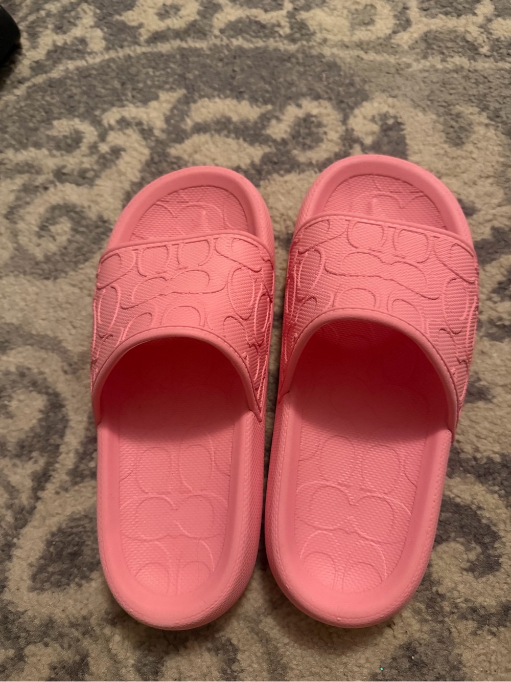 Coach Pink Slides